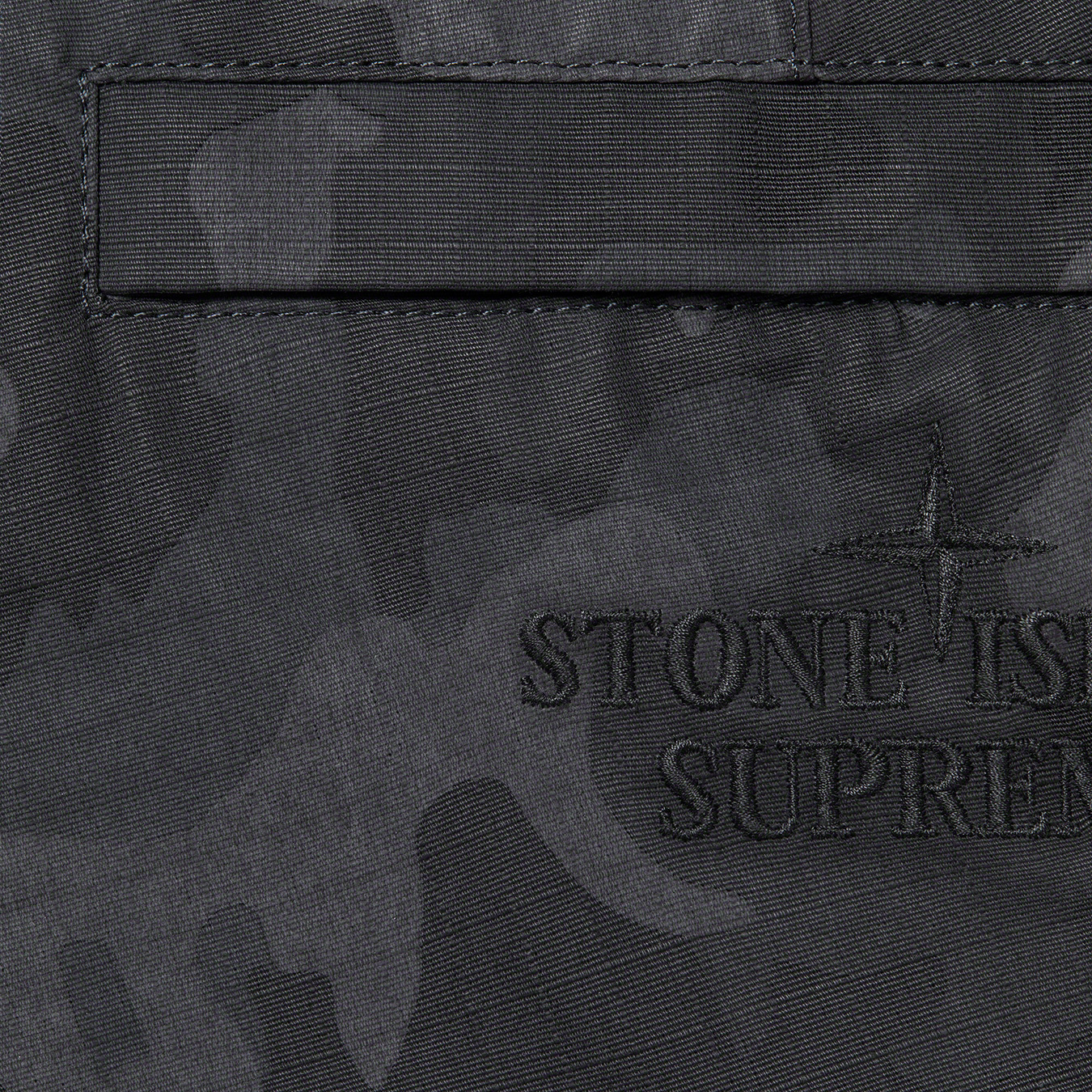 Supreme Supreme x stone island camo pants