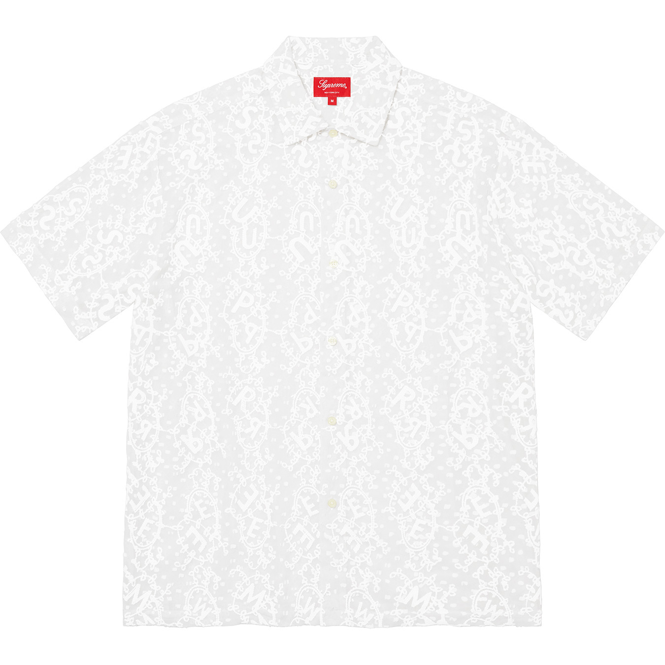 Supreme Chainstitch Chiffon s/s Shirt