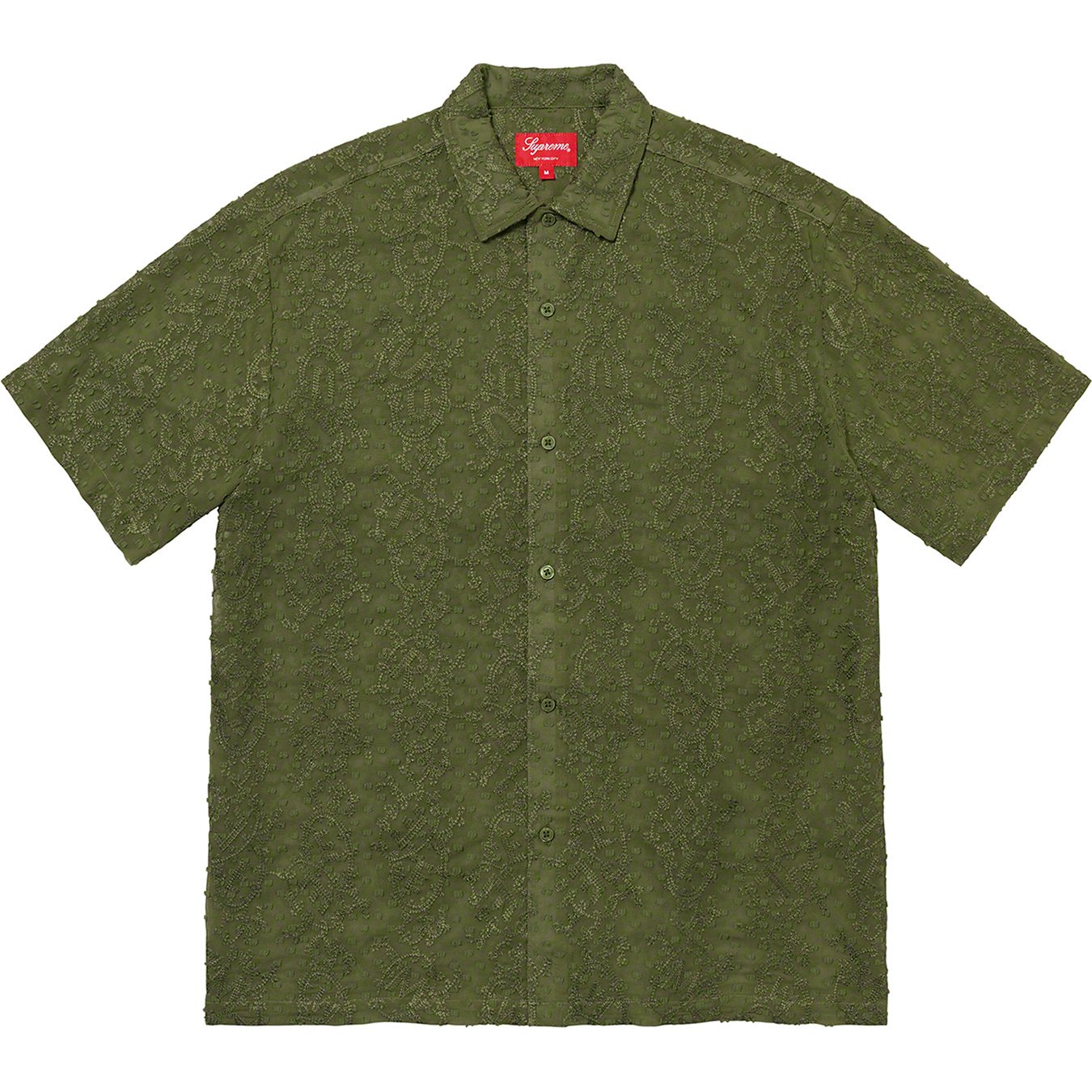 Chainstitch Chiffon S S Shirt - spring summer 2022 - Supreme