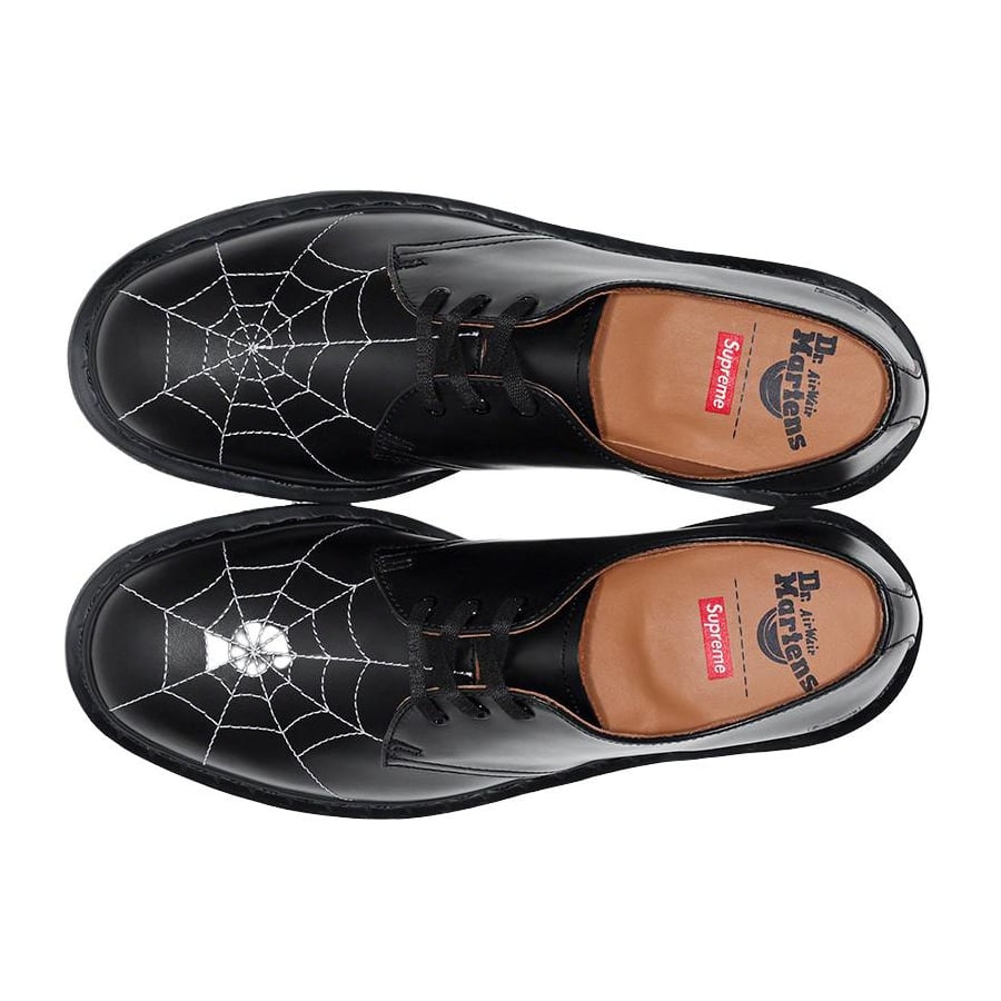 Details on Supreme Dr. Martens Spiderweb 3-Eye Shoe  from spring summer
                                                    2022 (Price is $178)