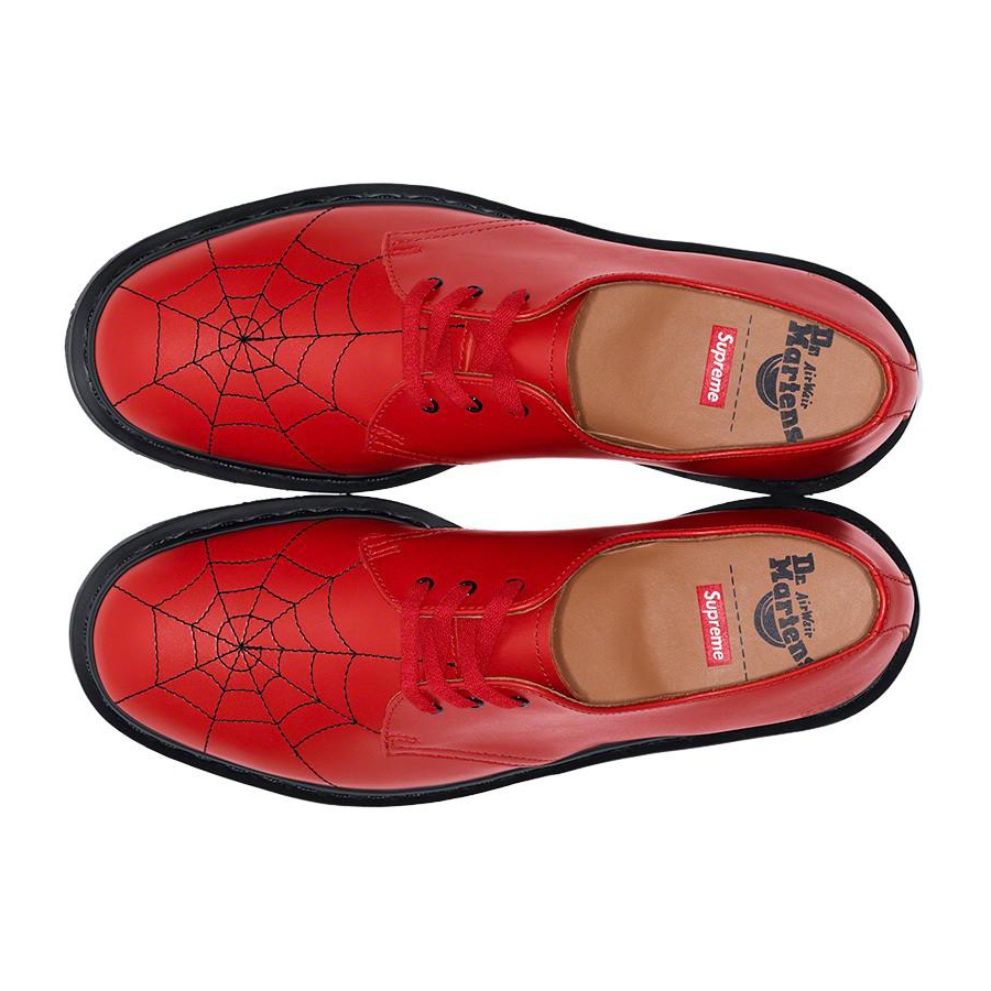 Details on Supreme Dr. Martens Spiderweb 3-Eye Shoe  from spring summer
                                                    2022 (Price is $178)