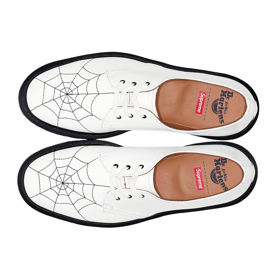 Details on Supreme Dr. Martens Spiderweb 3-Eye Shoe  from spring summer
                                                    2022 (Price is $178)