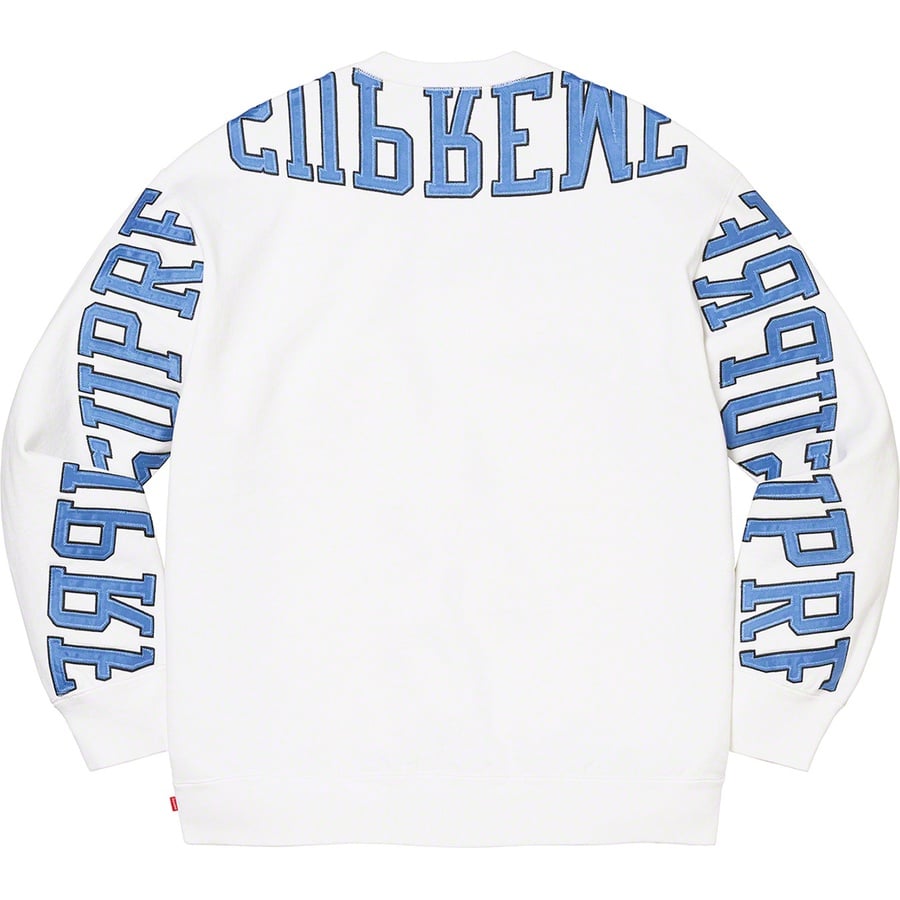 Details on Multi Arc Crewneck White from spring summer 2022 (Price is $158)