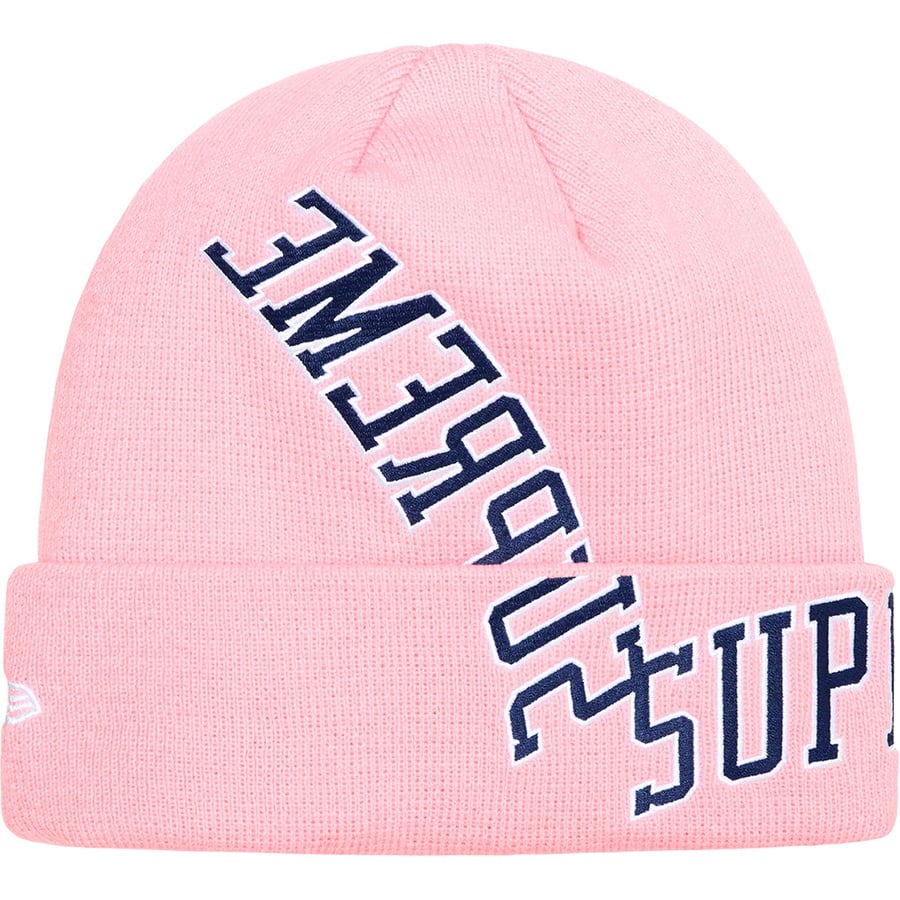 Details on New Era Multi Arc Beanie Pink from spring summer
                                                    2022 (Price is $40)