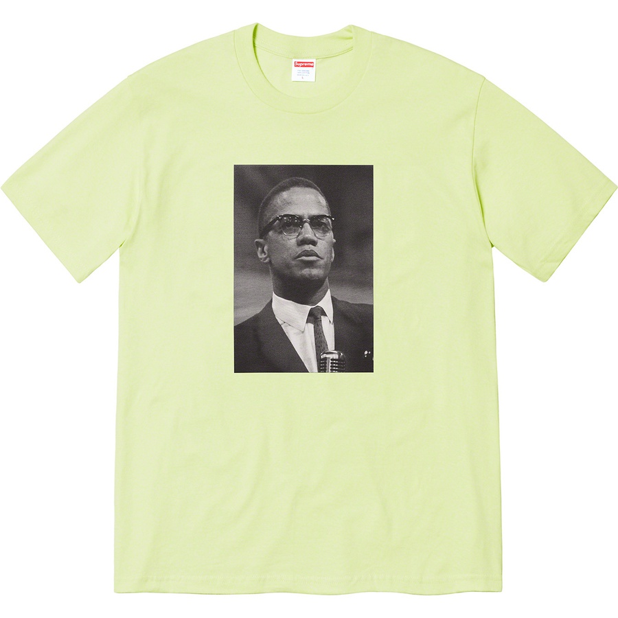 Details on Malcolm X Tee Pale Mint from spring summer
                                                    2022 (Price is $48)