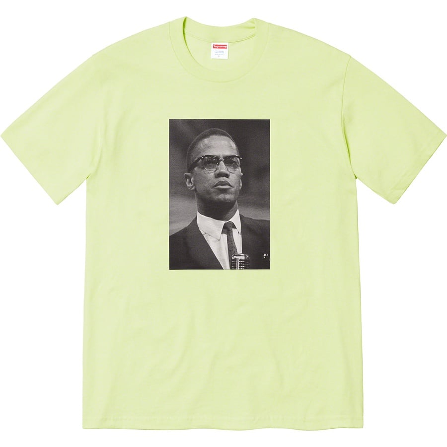 Details on Malcolm X Tee Pale Mint from spring summer
                                                    2022 (Price is $48)