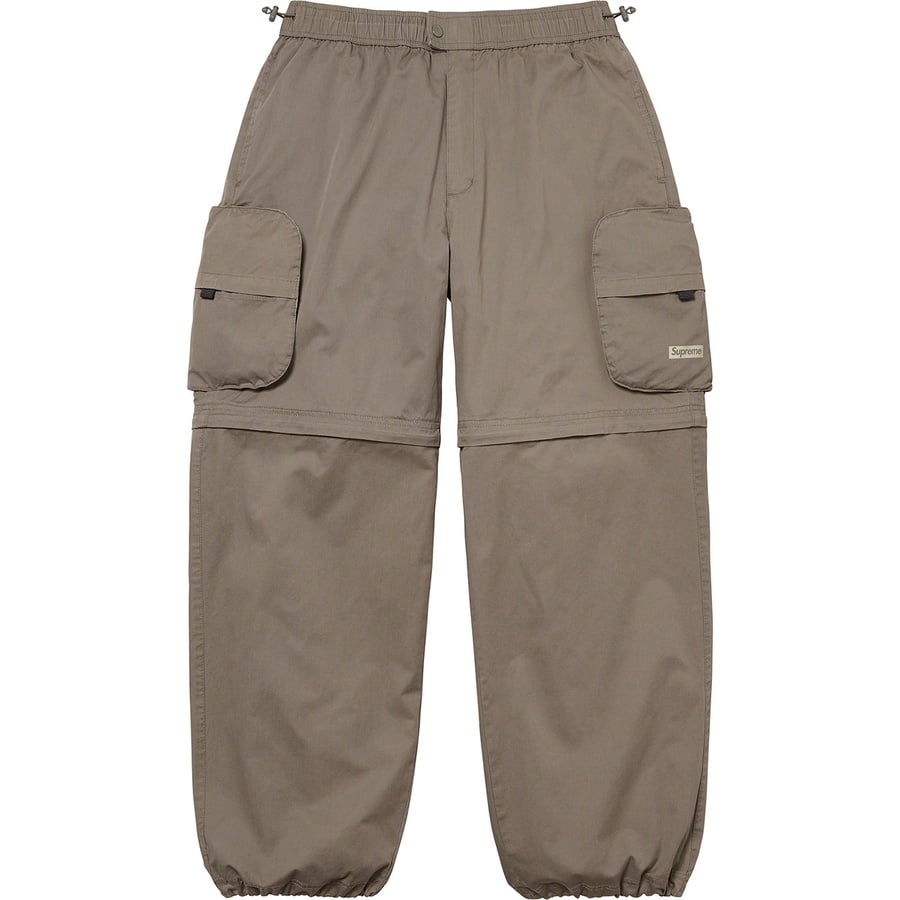 Details on Cargo Zip-Off Cinch Pant Grey from spring summer
                                                    2022 (Price is $148)