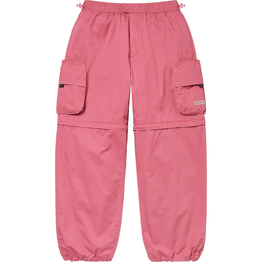 Details on Cargo Zip-Off Cinch Pant Dusty Pink from spring summer
                                                    2022 (Price is $148)
