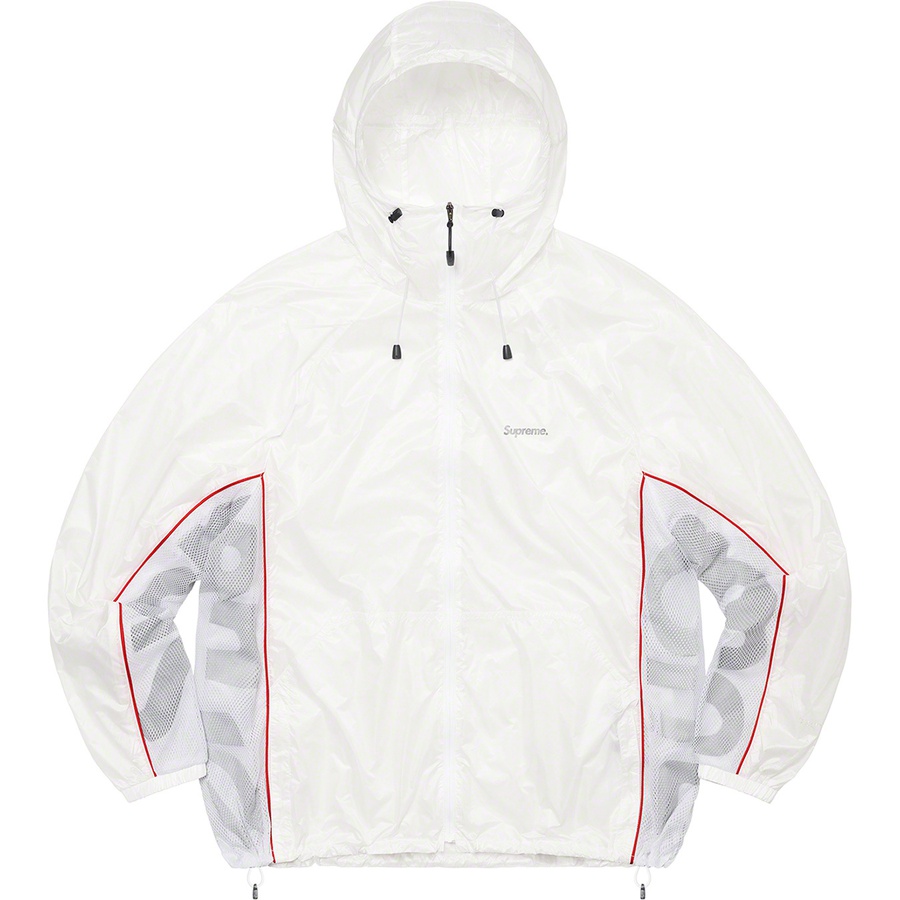Details on Ripstop Hooded Windshell White from spring summer 2022 (Price is $178)