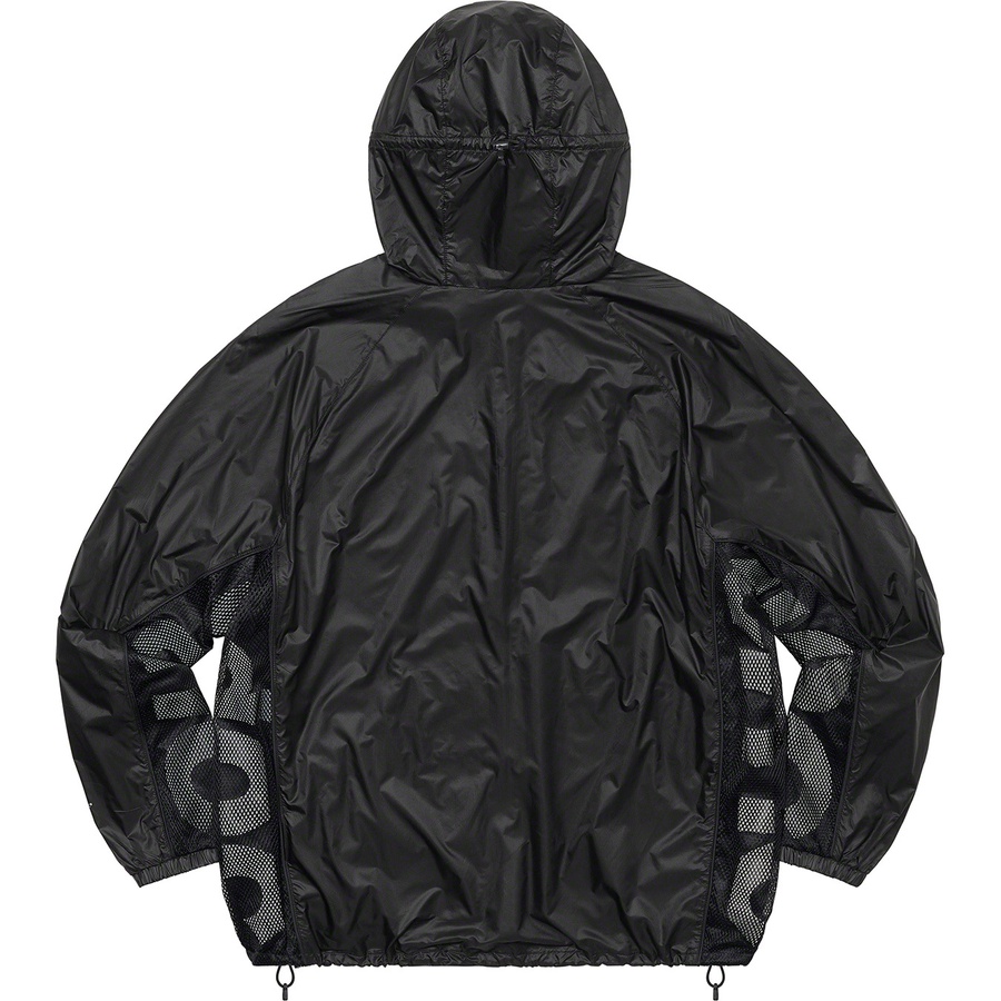 Details on Ripstop Hooded Windshell Black from spring summer 2022 (Price is $178)