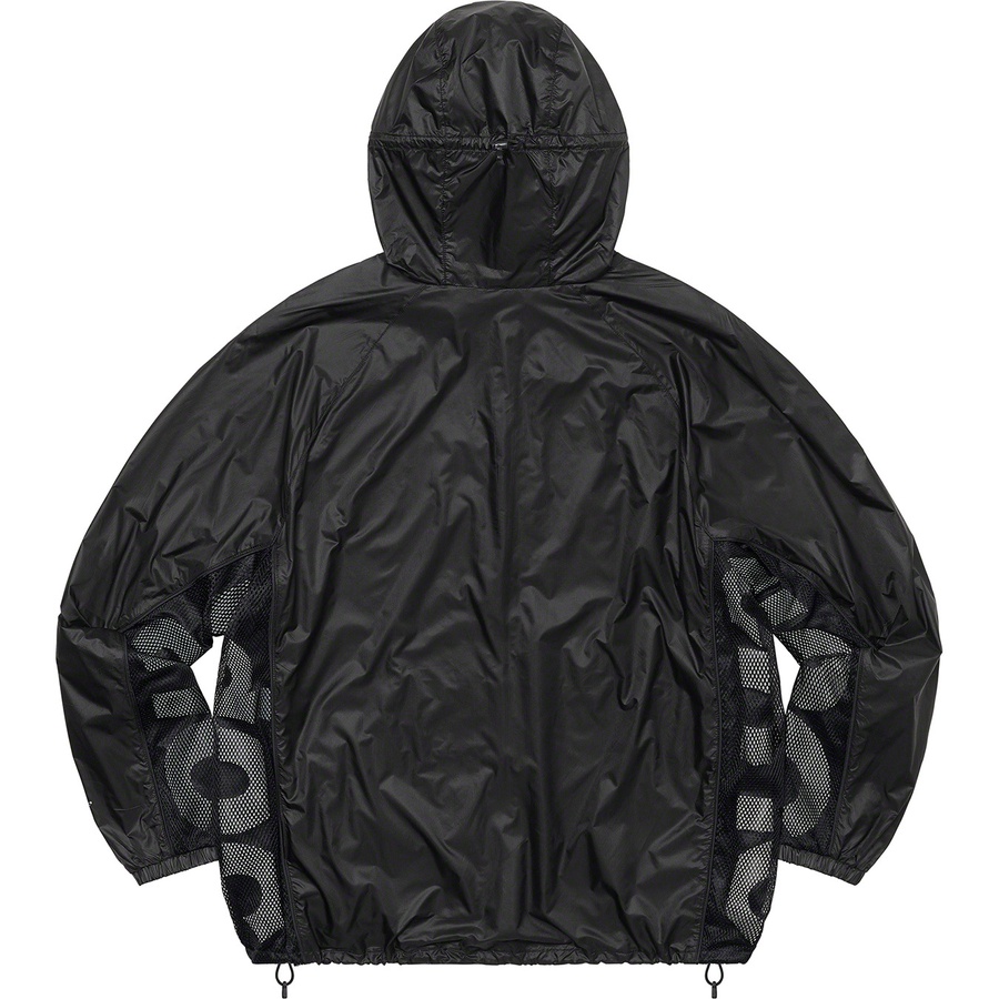 Details on Ripstop Hooded Windshell Black from spring summer
                                                    2022 (Price is $178)