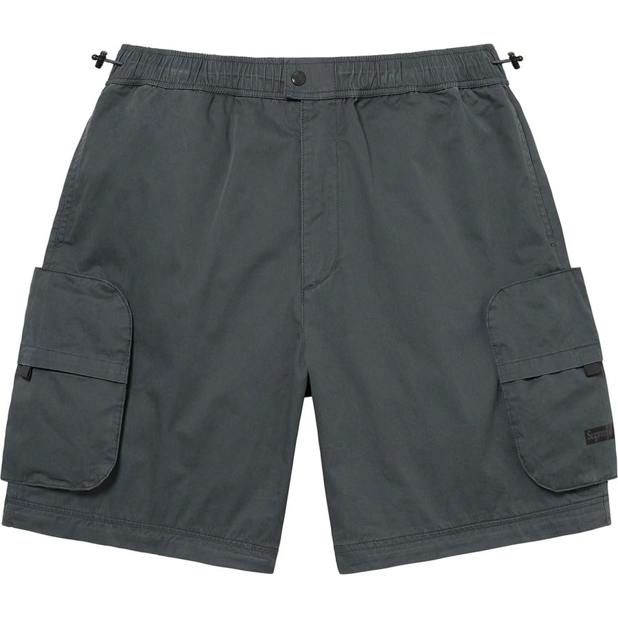 Details on Cargo Zip-Off Cinch Pant Black from spring summer 2022 (Price is $148)