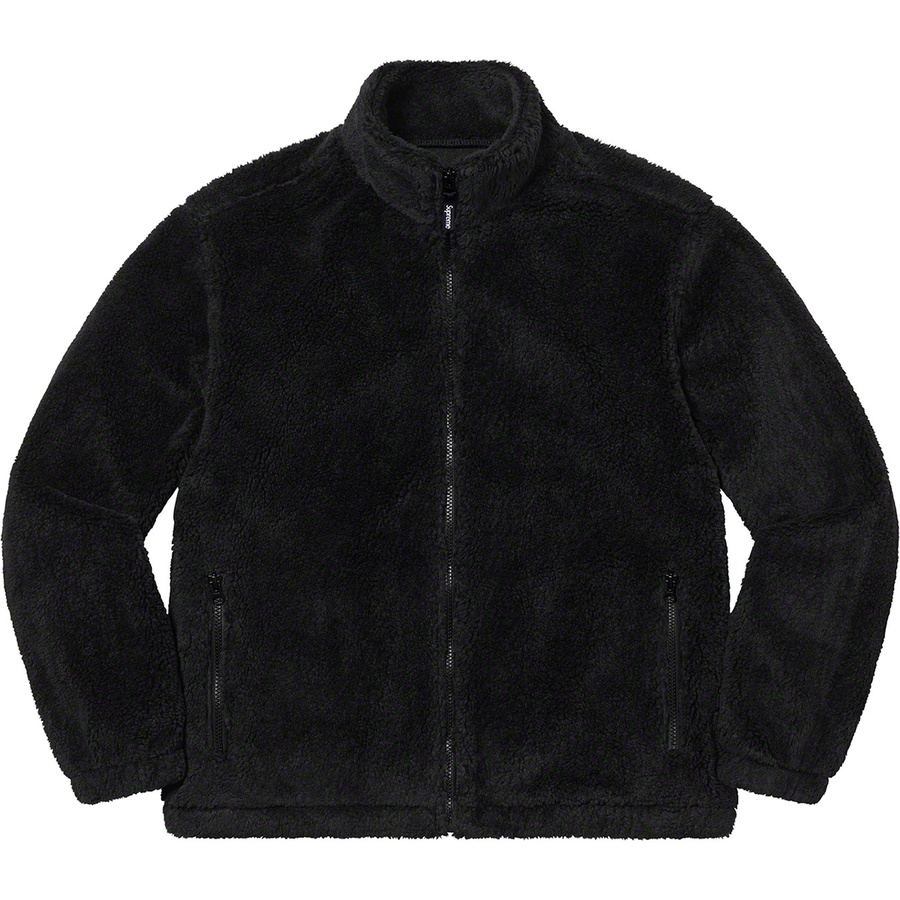 Supreme Star Fleece Jacket (SS22) - Black - $198