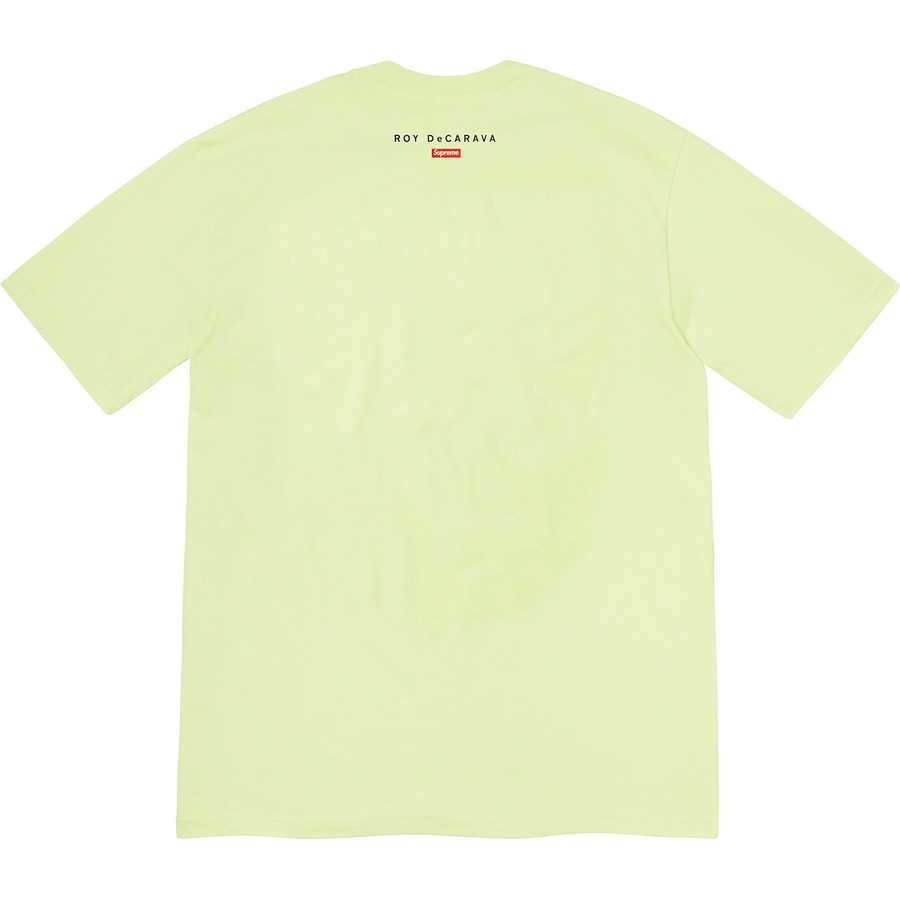 Details on Malcolm X Tee Pale Mint from spring summer 2022 (Price is $48)
