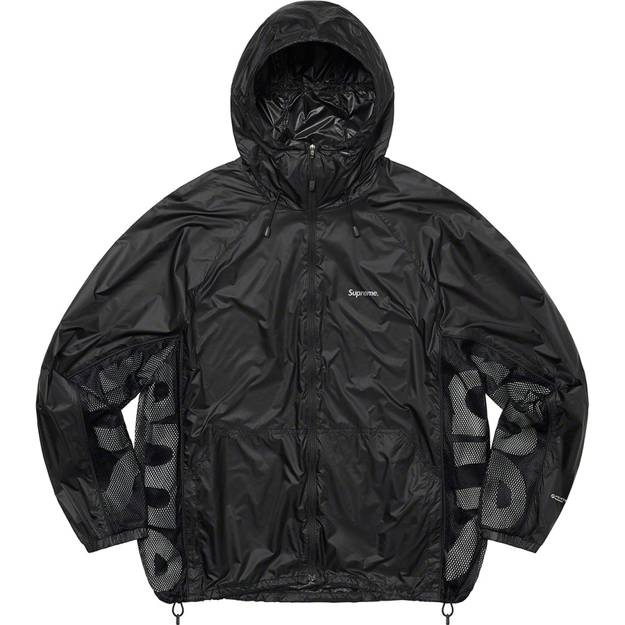 Details on Ripstop Hooded Windshell Black from spring summer 2022 (Price is $178)
