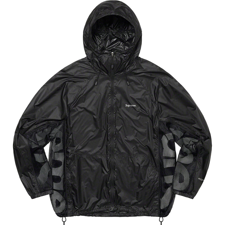 Details on Ripstop Hooded Windshell Black from spring summer
                                                    2022 (Price is $178)