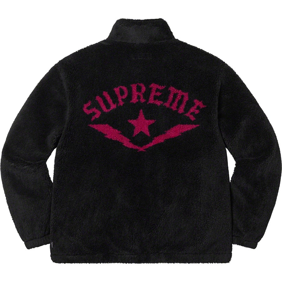 Details on Star Fleece Jacket Black from spring summer
                                                    2022 (Price is $198)