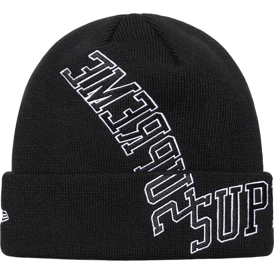 Supreme New Era Multi Arc Beanie (SS22) - Black - $40