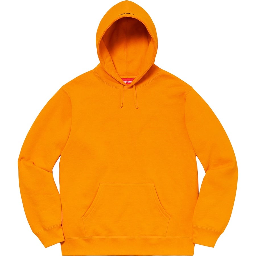 Details on Malcolm X Hooded Sweatshirt Gold from spring summer 2022 (Price is $168)