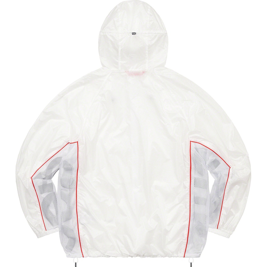 Details on Ripstop Hooded Windshell White from spring summer 2022 (Price is $178)