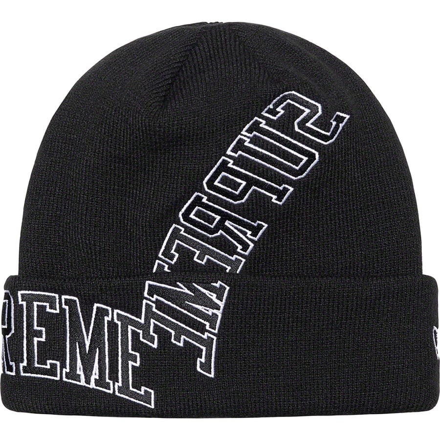 Details on New Era Multi Arc Beanie Black from spring summer
                                                    2022 (Price is $40)