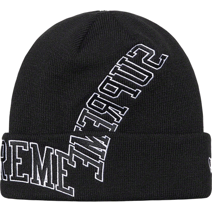 Supreme New Era Multi Arc Beanie (SS22) - Black - $40