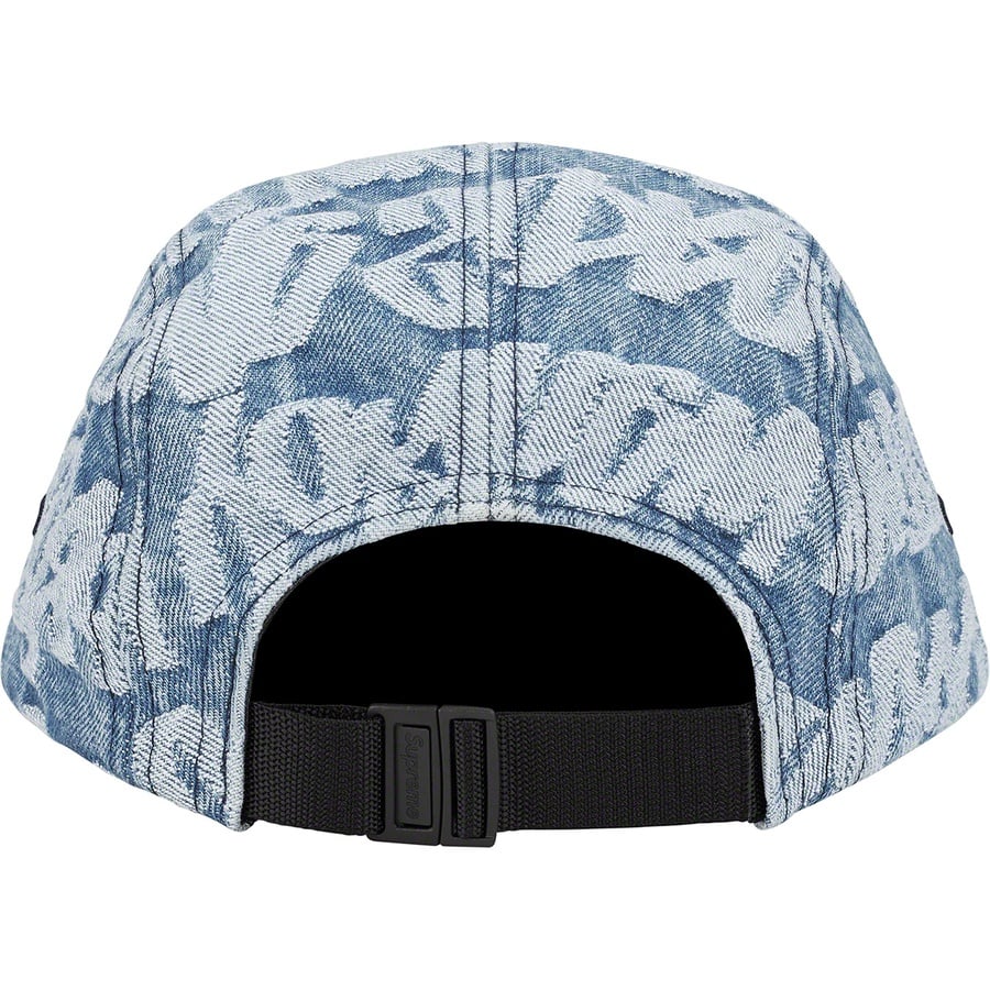 Details on Fat Tip Jacquard Denim Camp Cap Blue from spring summer
                                                    2022 (Price is $48)