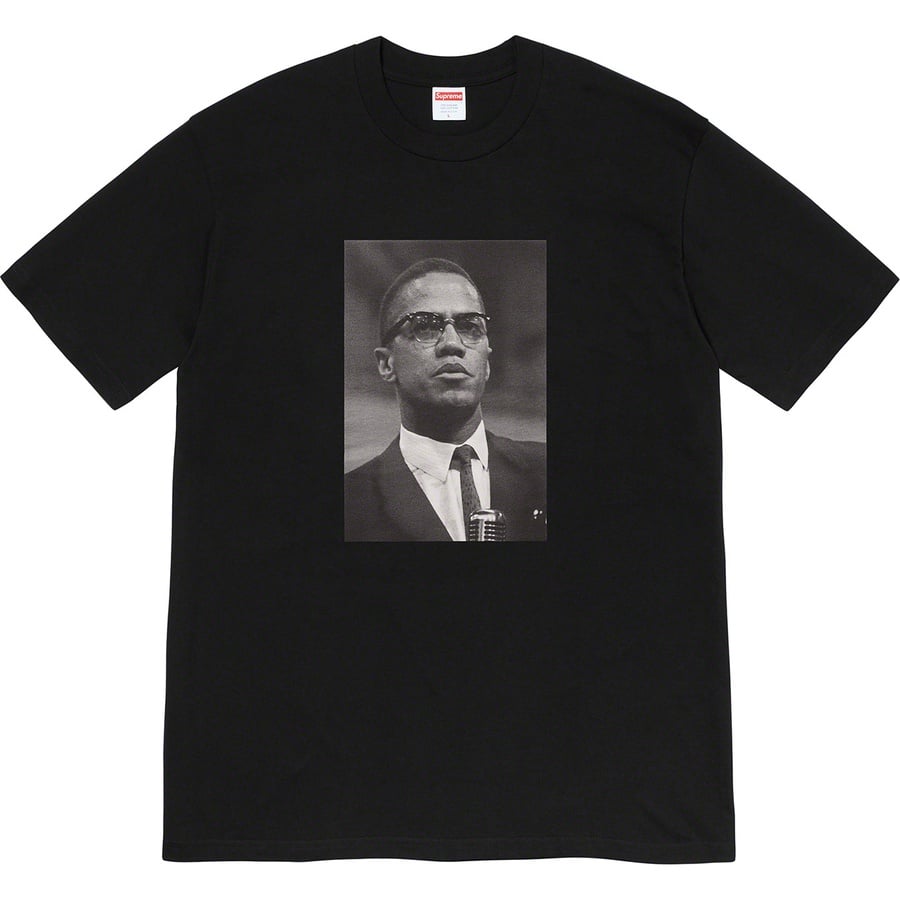 Details on Malcolm X Tee Black from spring summer
                                                    2022 (Price is $48)