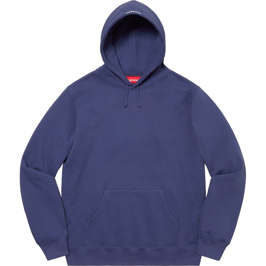 Details on Malcolm X Hooded Sweatshirt Washed Navy from spring summer
                                                    2022 (Price is $168)