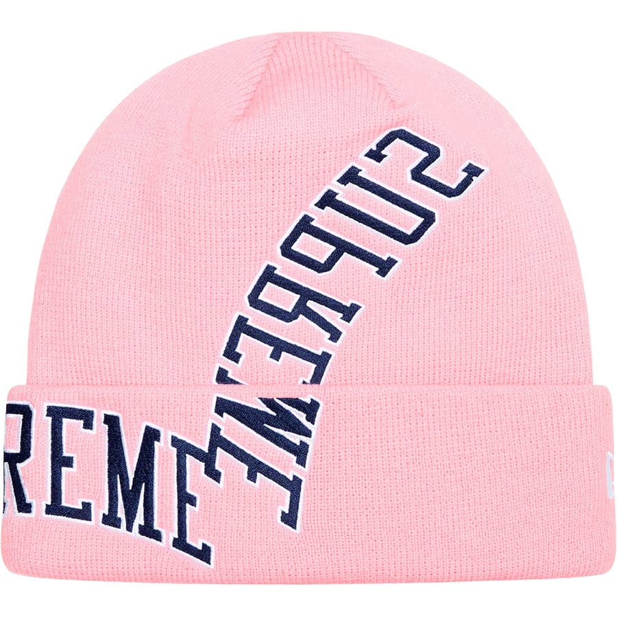 Supreme New Era Multi Arc Beanie (SS22) - Pink - $40