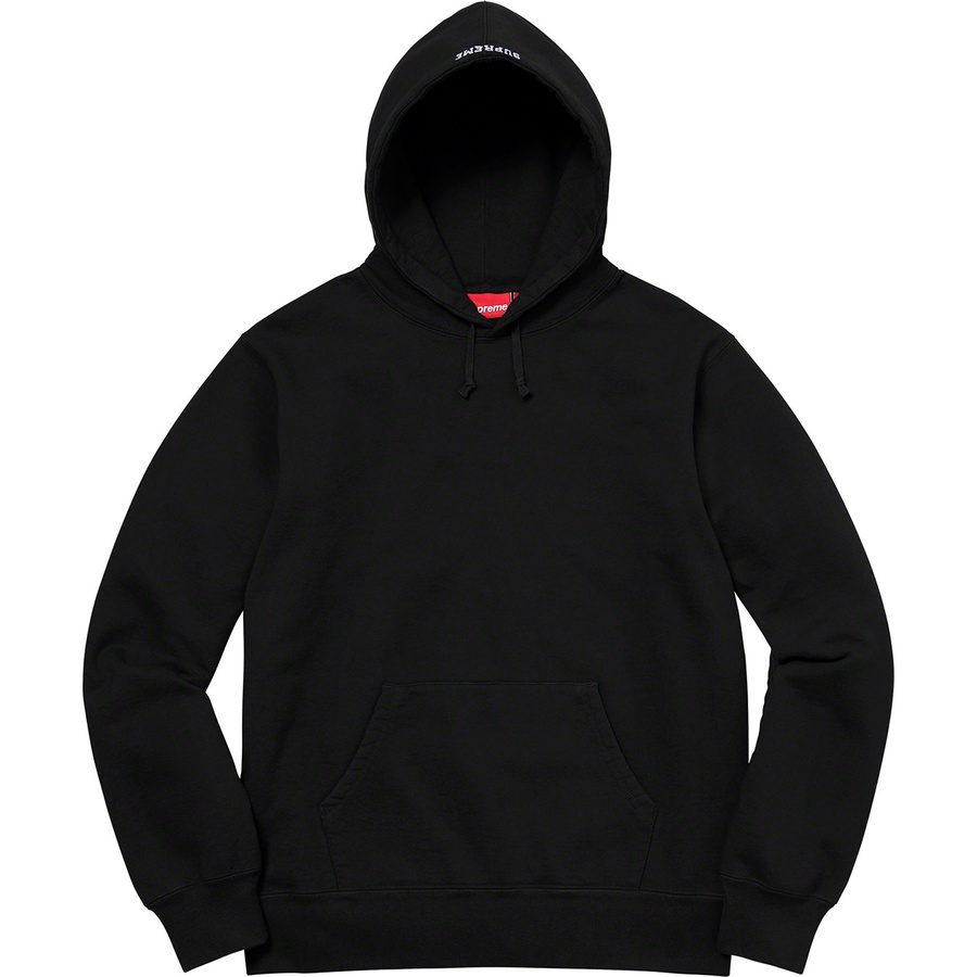 Details on Malcolm X Hooded Sweatshirt Black from spring summer 2022 (Price is $168)