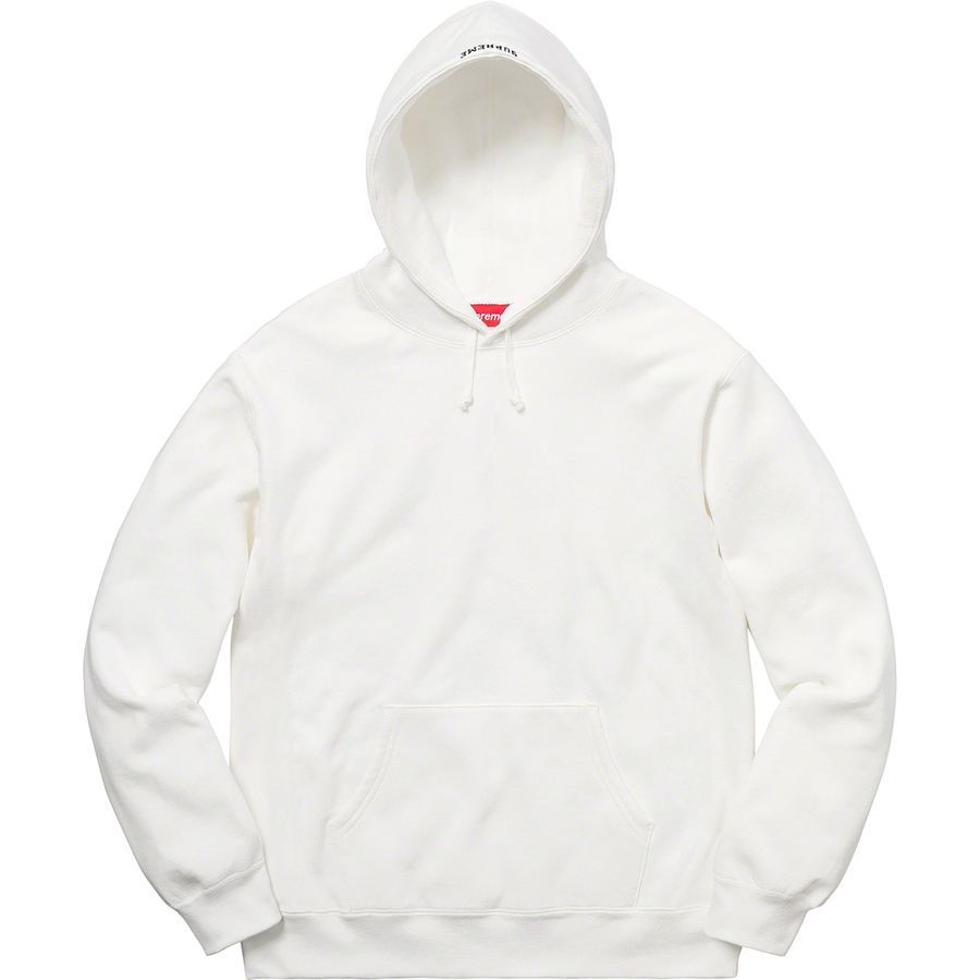 Details on Malcolm X Hooded Sweatshirt White from spring summer
                                                    2022 (Price is $168)