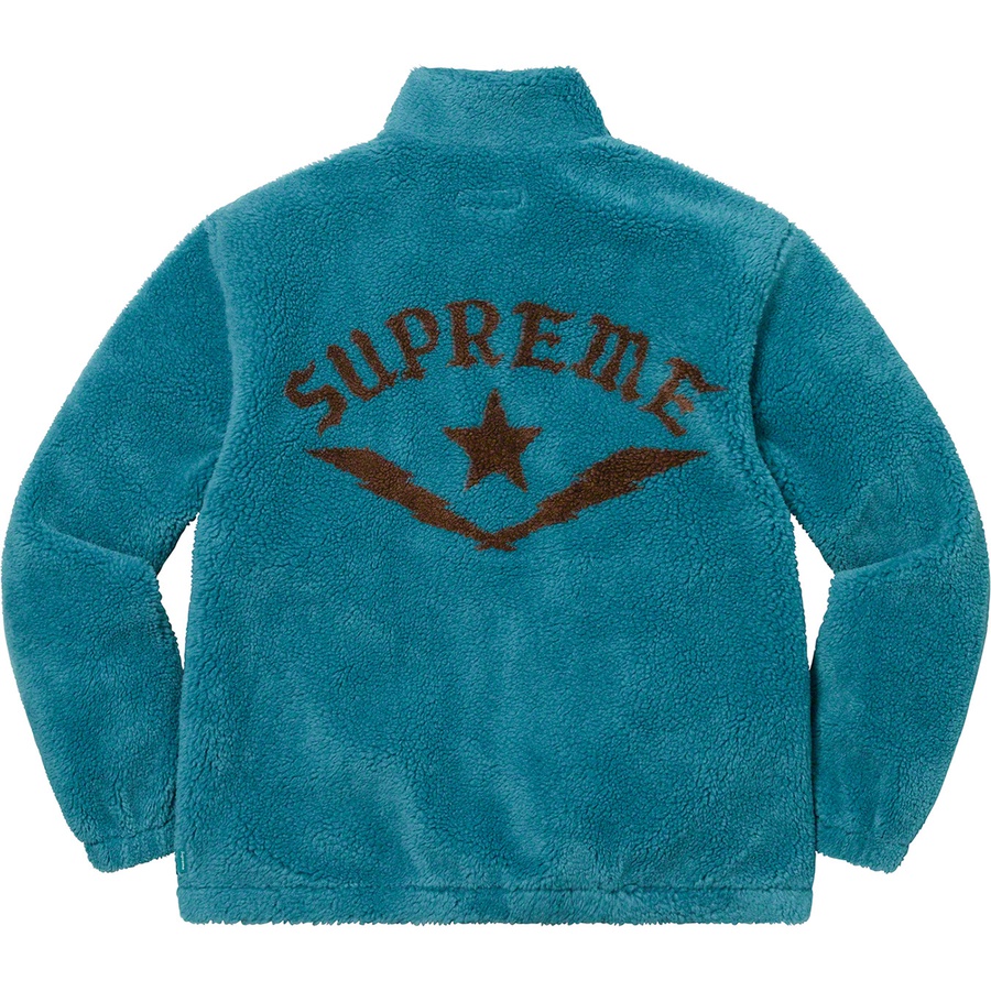 Details on Star Fleece Jacket Teal from spring summer
                                                    2022 (Price is $198)