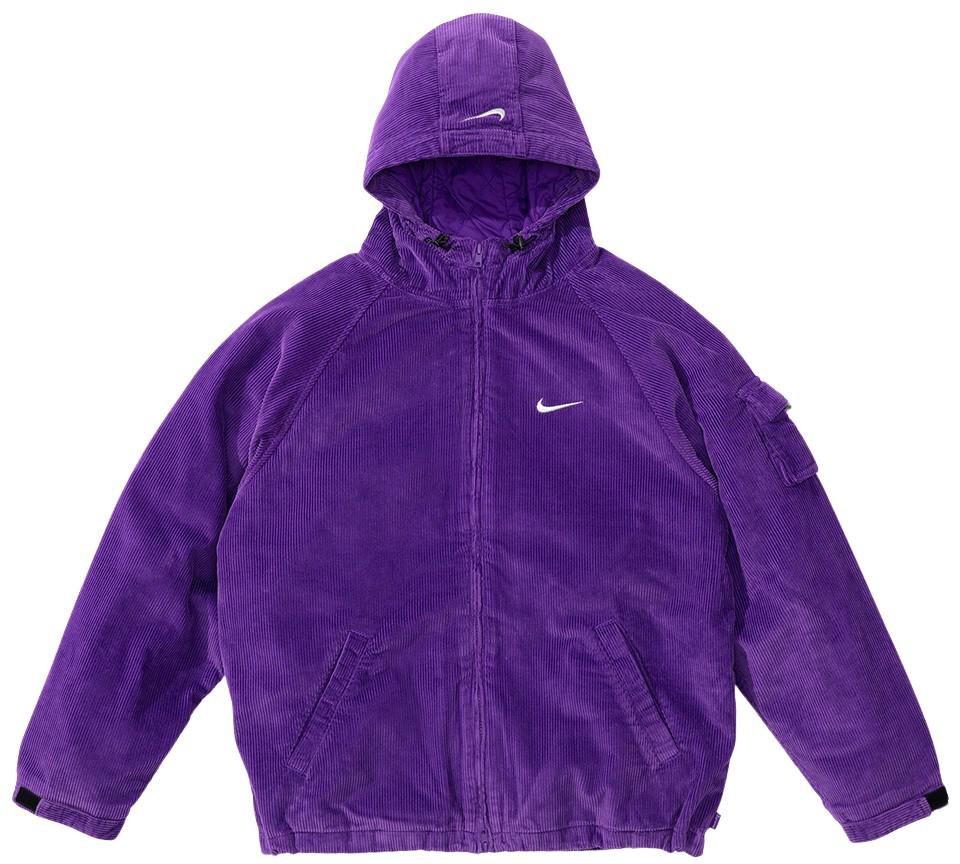 Nike Arc Corduroy Hooded Jacket - spring summer 2022 - Supreme