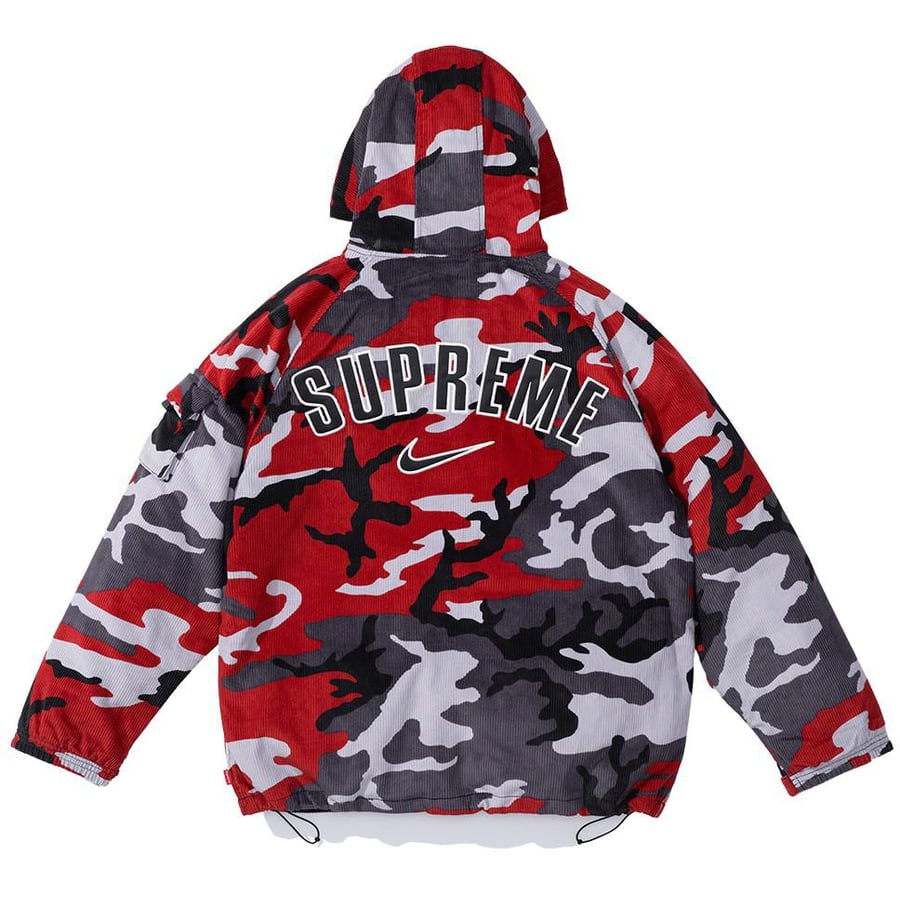 Details on Supreme Nike Arc Corduroy Hooded Jacket  from spring summer 2022 (Price is $198)