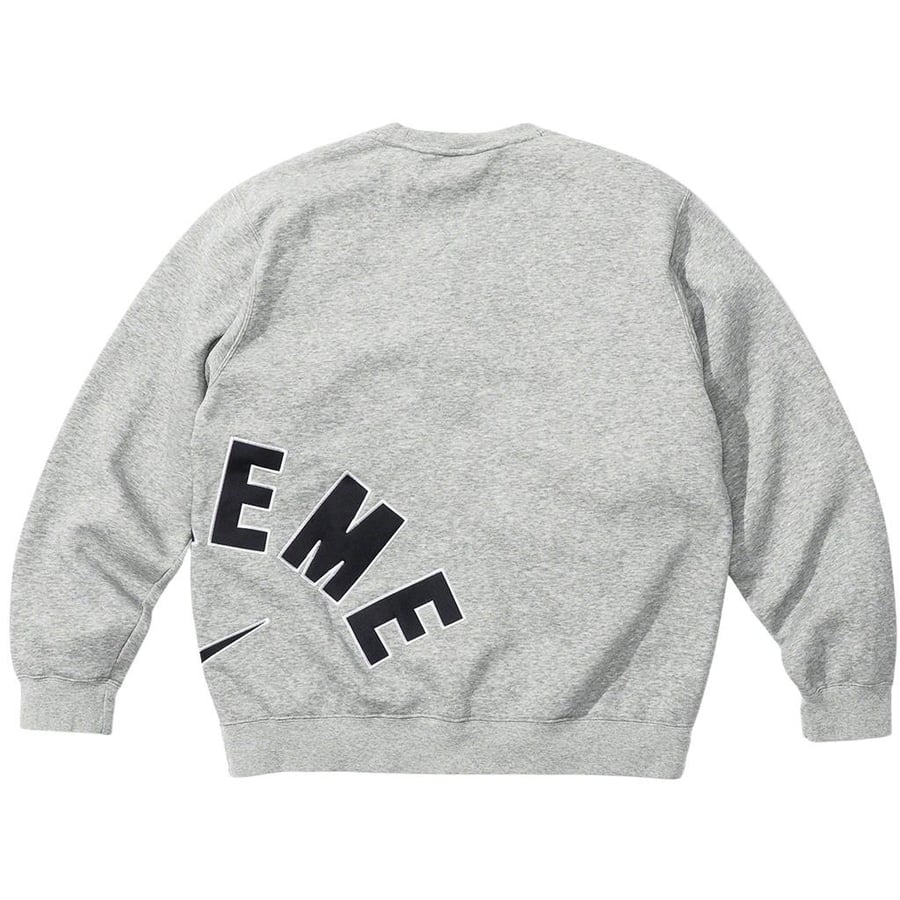 Supreme Nike Arc Crewneck Heather Grey – Izicop