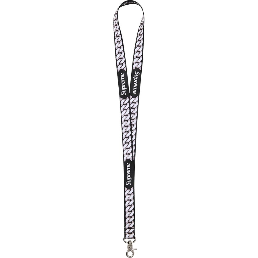 Details on Cuban Links Lanyard Black from spring summer
                                                    2022 (Price is $24)