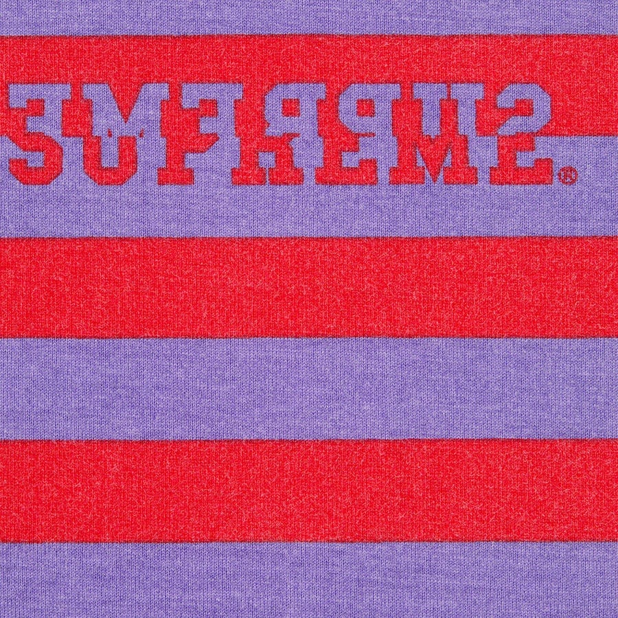 Details on Reverse Stripe S S Top Red from spring summer
                                                    2022 (Price is $78)