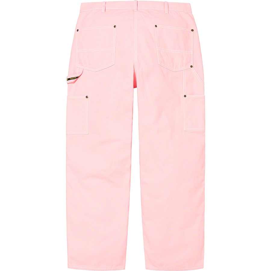 Details on Double Knee Canvas Painter Pant Pale Pink from spring summer
                                                    2022 (Price is $158)