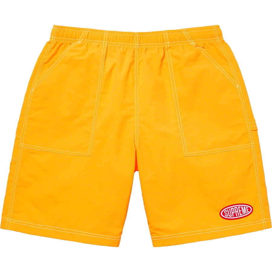 Details on Nylon Painter Short Yellow from spring summer
                                                    2022 (Price is $110)