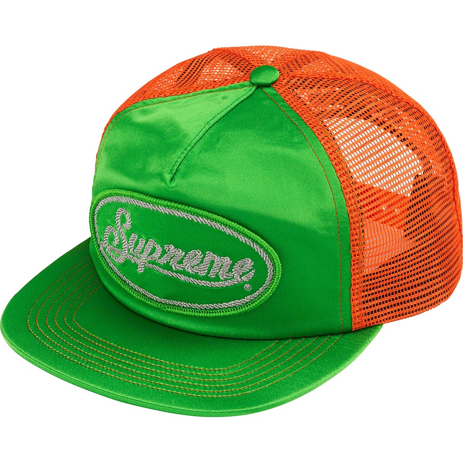 Details on Silk Mesh Back 5-Panel Green from spring summer
                                                    2022 (Price is $48)
