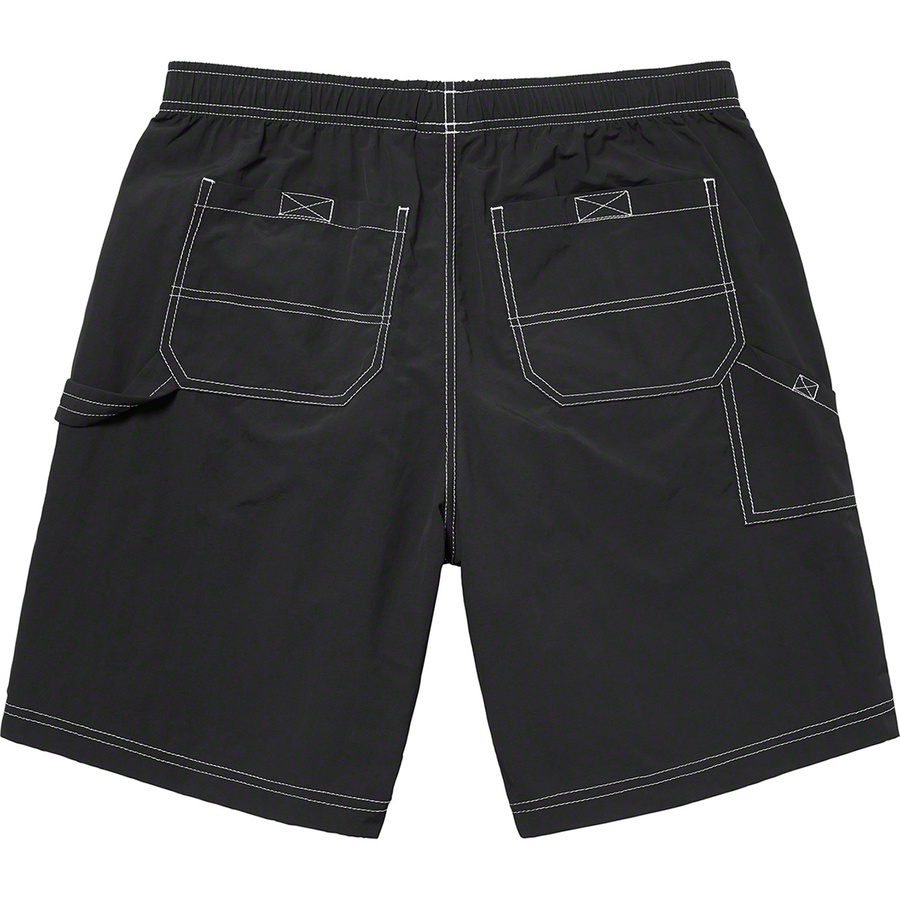 Details on Nylon Painter Short Black from spring summer
                                                    2022 (Price is $110)