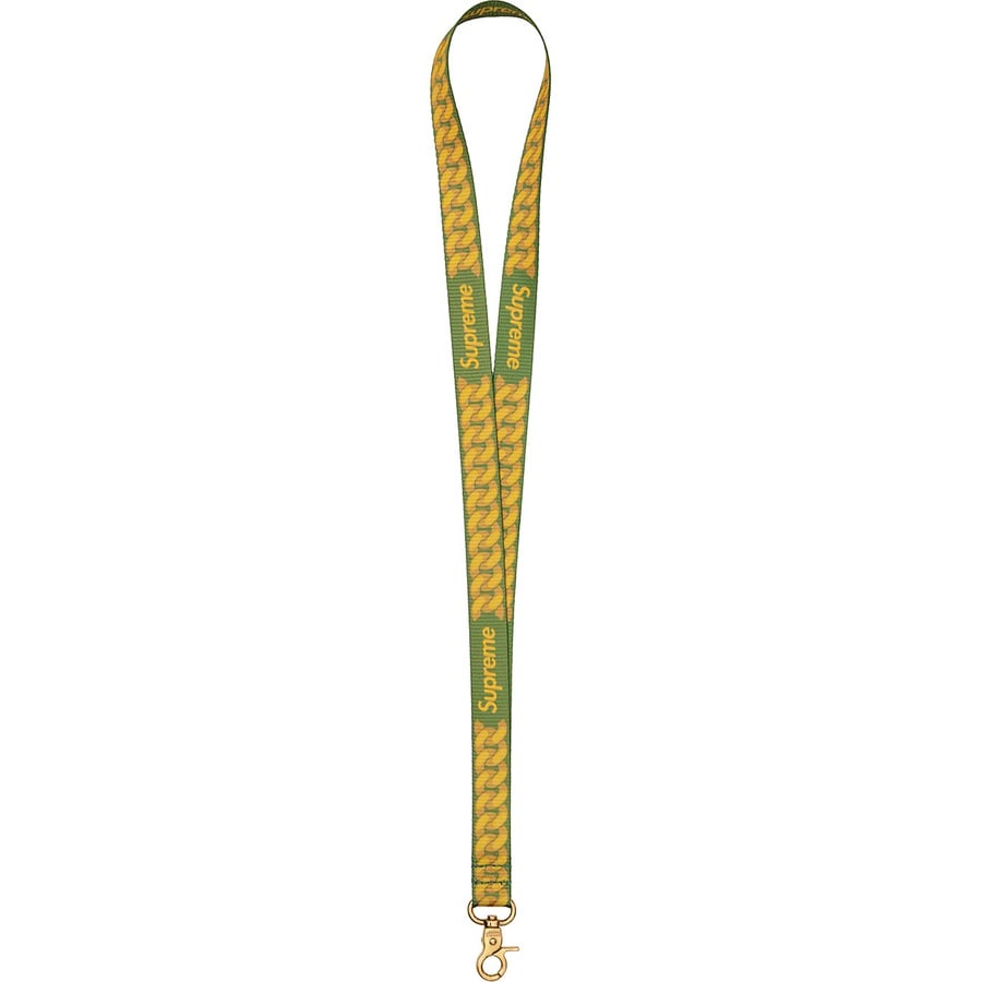 Details on Cuban Links Lanyard Olive from spring summer
                                                    2022 (Price is $24)