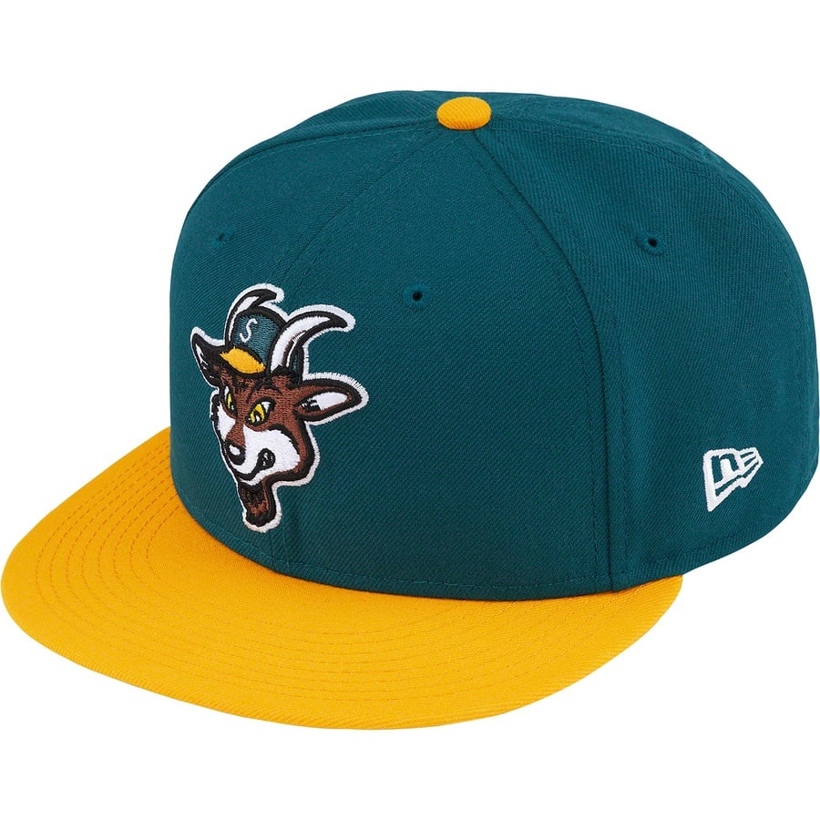 Details on Goat New Era Dark Teal from spring summer
                                                    2022 (Price is $48)