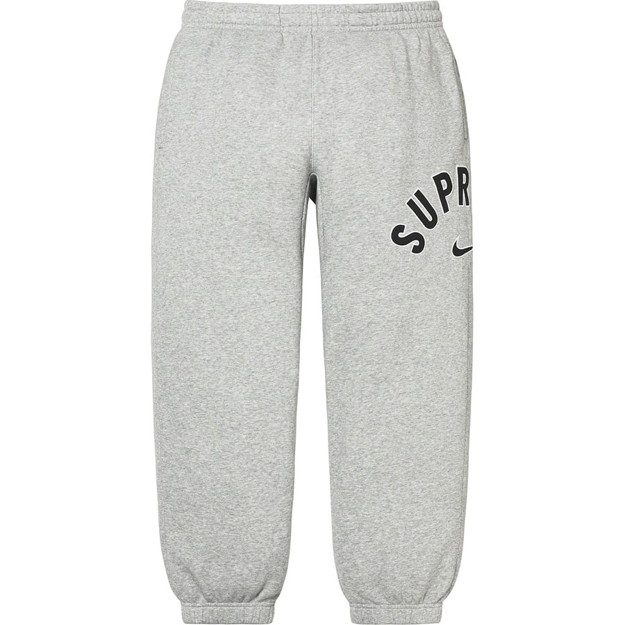 Details on Supreme Nike Arc Sweatpant Heather Grey from spring summer
                                                    2022 (Price is $138)