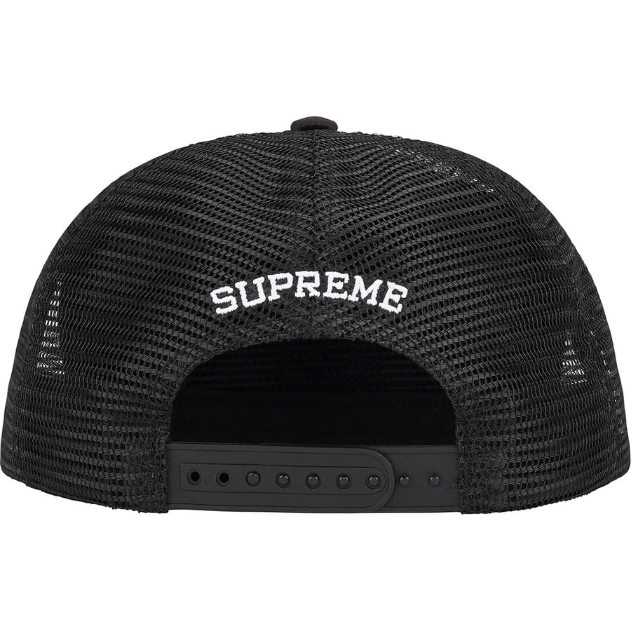 Details on Silk Mesh Back 5-Panel Black from spring summer 2022 (Price is $48)