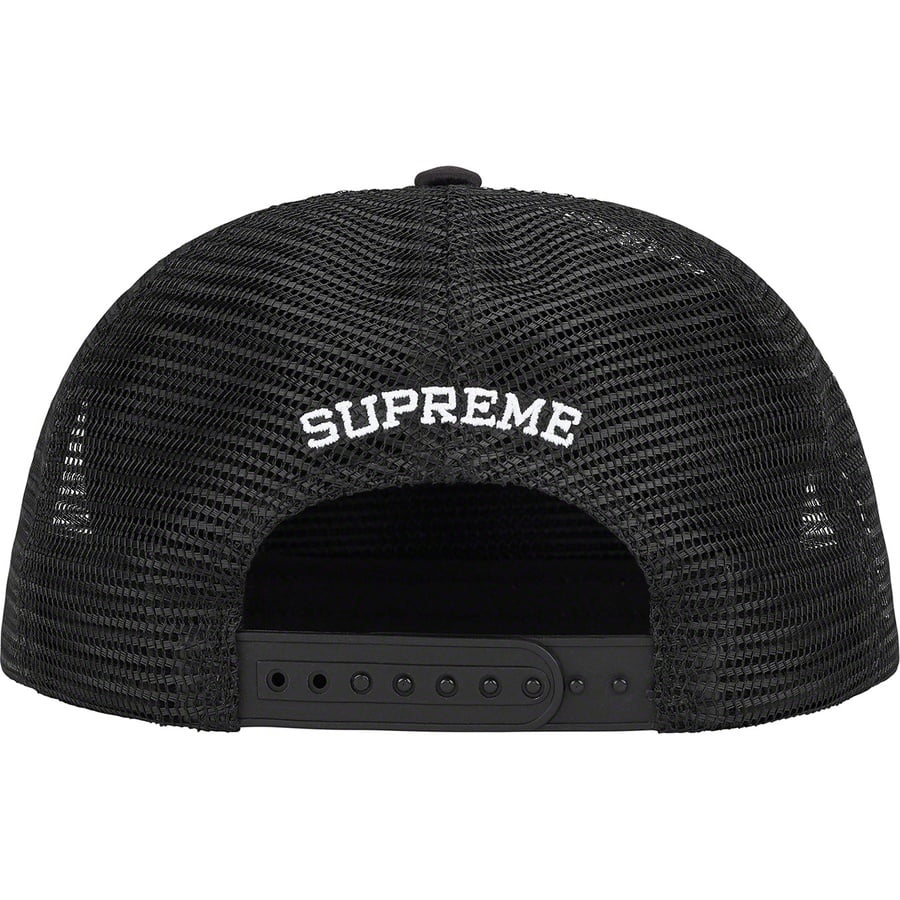 Details on Silk Mesh Back 5-Panel Black from spring summer
                                                    2022 (Price is $48)