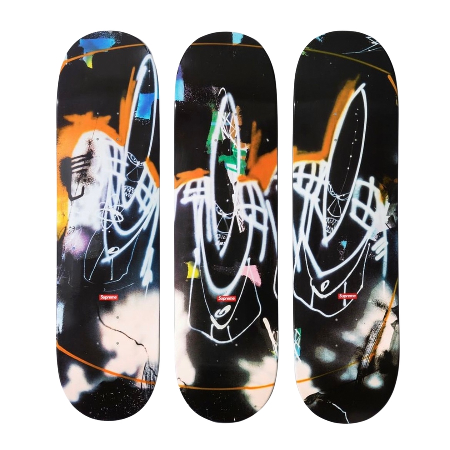 Supreme Futura Skateboards (Set of 3) releasing on Week 15 for spring summer 2022