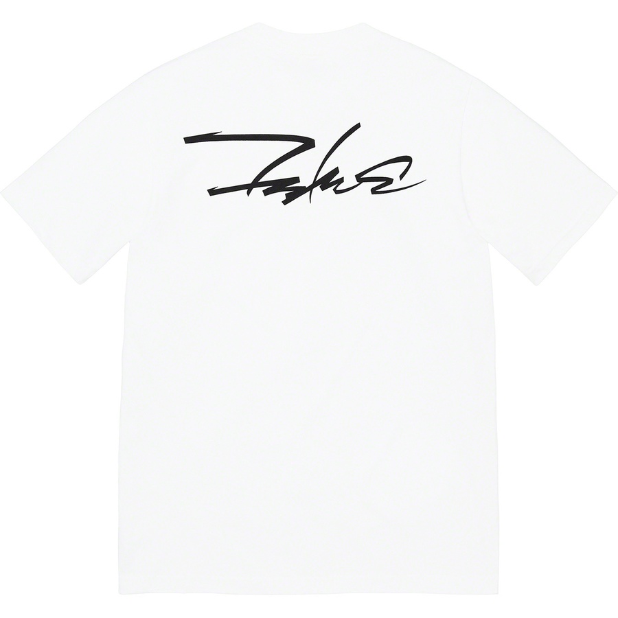 Details on Futura Tee White from spring summer 2022 (Price is $48)
