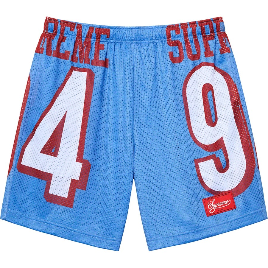Details on 94 Jersey Short Light Blue from spring summer 2022 (Price is $110)
